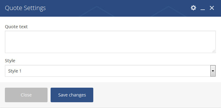 quote vc settings