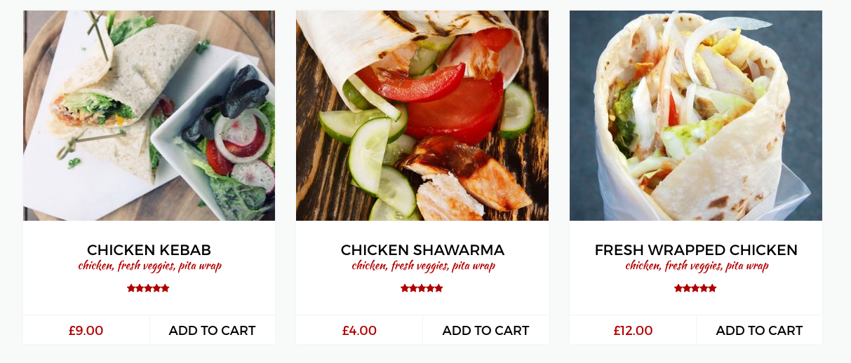 featured products