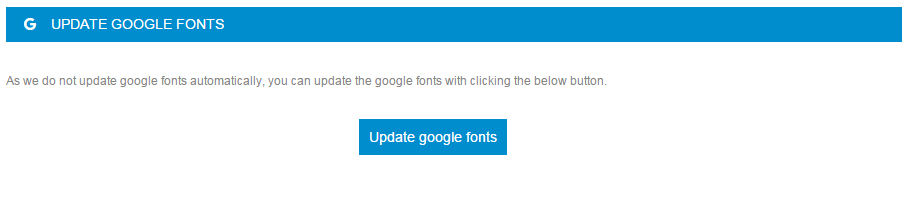 google fonts