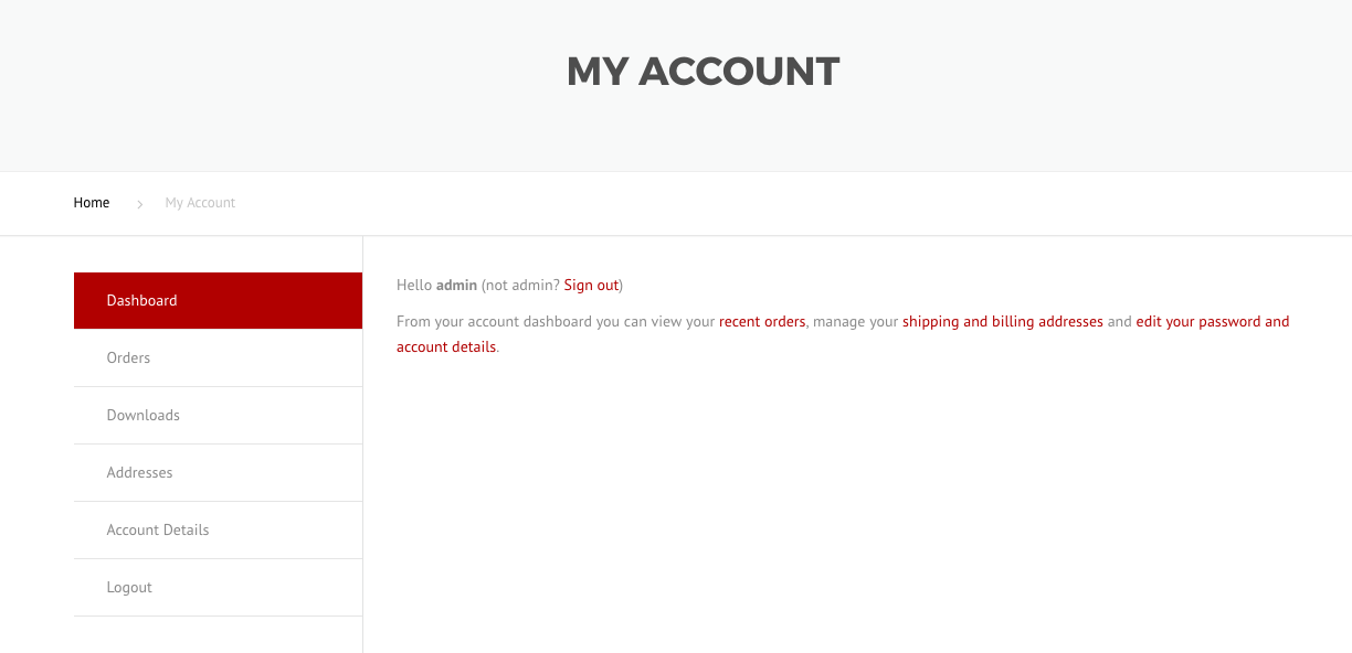 my account