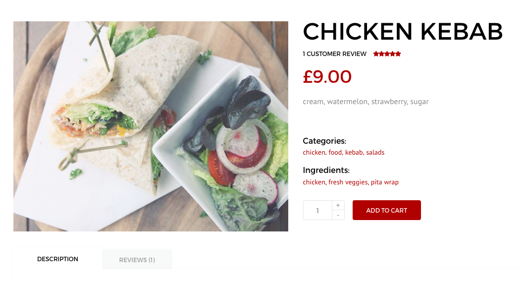 product page