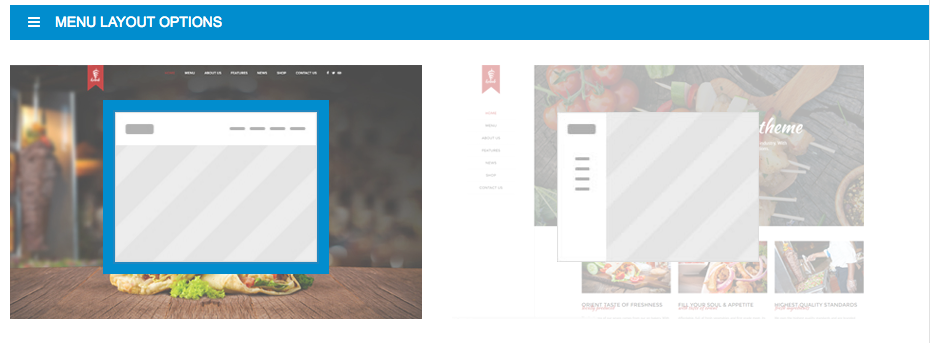 menu type